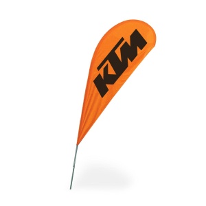 Bandera de playa KTM