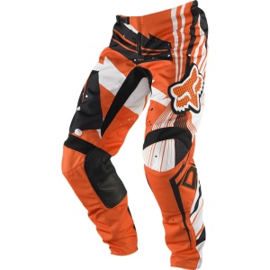 Pantalón para niños de motocross Fox 180 UNDERTOW Naranja