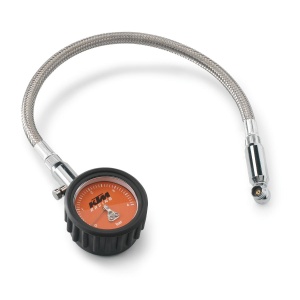Manómetro de presión de aire de los neumáticos