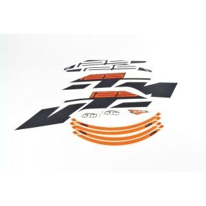 Kit de gráficos 125 Duke blanco